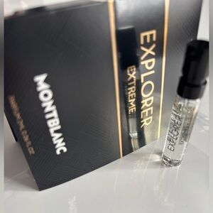 NWT Mont Blanchard Explorer sample vial